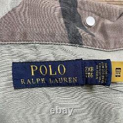 Polo Ralph Lauren Big & Tall Military Over Shirt Jacket Camo Size 2XB NWT $298