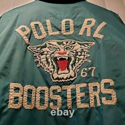 Polo Ralph Lauren Boosters Tiger Jacket Vintage Stadium Varsity Coaches NWT XL