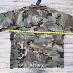 Polo Ralph Lauren Camo Military Over Shirt USRL Jacket Camouflage Size XL NWT