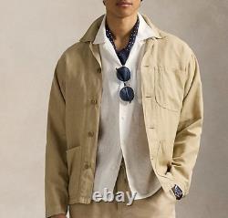 Polo Ralph Lauren Camp Linen Shirt Short Sleeve Brand New Xxl