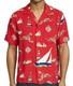 Polo Ralph Lauren Captain Royal Sailboat Yacht Sailor Lightweight Viscose Shirt