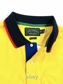 Polo Ralph Lauren Classic Fit Polo Terrain Yellowfin Multi Rugby Mesh Polo Shirt