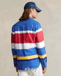 Polo Ralph Lauren Classic Fit Striped Oxford Workshirt Long Sleeve Men's M