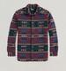 Polo Ralph Lauren Classic Flannel Jacquard Workshiirt Men Size Medium