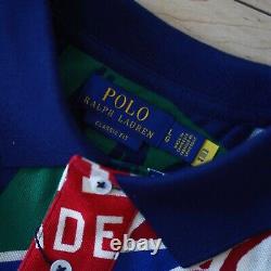 Polo Ralph Lauren Collegiate Flag Mesh Polo