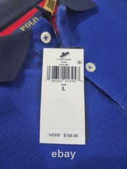 Polo Ralph Lauren Color Block Basketball Graphic Mesh Polo Classic Fit Size Lrg