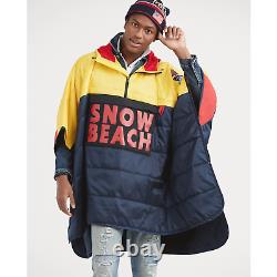 Polo Ralph Lauren Color Snow Beach CP93 Down Puffer Snowboard Poncho Jacket Coat
