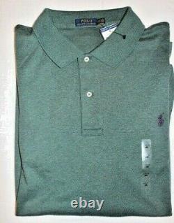 Polo Ralph Lauren Cotton Green Short Sleeve NWT Mens Size XLT
