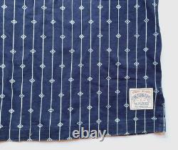Polo Ralph Lauren Country Print Navy Cotton Shirt RRL Style-MEN-M-RARE