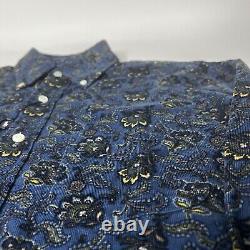 Polo Ralph Lauren Custom Fit Paisley Corduroy Button Down Shirt Mens Sz M NWT