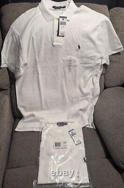 Polo Ralph Lauren Custom Slim Fit Women Shirt Lot Of 4 Size L