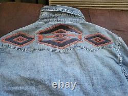 Polo Ralph Lauren Denim and supply embroidered shirt (X Large)