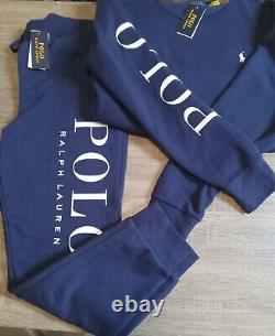 Polo Ralph Lauren Double Knit Navy Blue Embroidered Sweatsuit NWT (M)