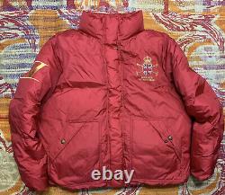 Polo Ralph Lauren Down Jacket Equestrian Patchwork Stadium VTG Mercer RRL Club