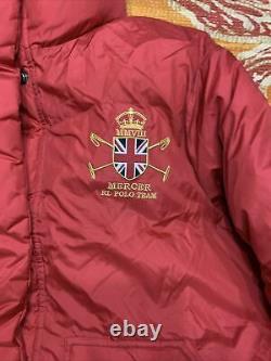 Polo Ralph Lauren Down Jacket Equestrian Patchwork Stadium VTG Mercer RRL Club