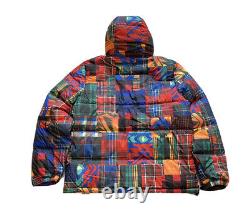 Polo Ralph Lauren El Cap Aztec Patchwork Down Puffer Jacket New WithTags Men's L