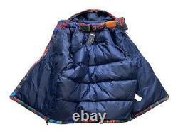 Polo Ralph Lauren El Cap Aztec Patchwork Down Puffer Jacket New WithTags Men's L