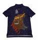 Polo Ralph Lauren Equestrian Saddle Mesh Polo Shirt Navy New Withtags Men's L