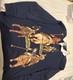 Polo Ralph Lauren Five Horseman Rugby Shirt-blue-men's Xl Rare (read)