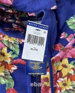 Polo Ralph Lauren Floral Double Knit Surf Tracksuit Sweatsuit New WithTags Mens XL