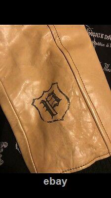 Polo Ralph Lauren Green Tiger Letterman Jacket Sz L