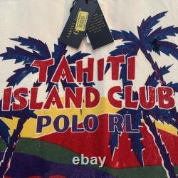 Polo Ralph Lauren Island Classic Fit Tahiti Island Club Graphic Polo Shirt 2XL