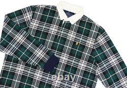 Polo Ralph Lauren LS Classic Fit Rugby Polo Shirt Men's SZ XL Tartan Plaid