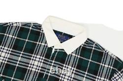 Polo Ralph Lauren LS Classic Fit Rugby Polo Shirt Men's SZ XL Tartan Plaid