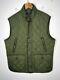 Polo Ralph Lauren Large Vest Jacket Rrl Utility Hunting Olive Green Quilted Vtg