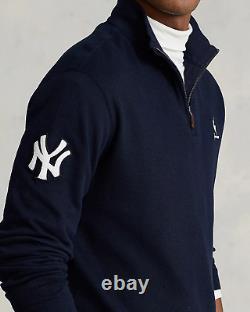 Polo Ralph Lauren Limited Edition MLB NY Yankees 1/4 Zip Sweatshirt Sweater New