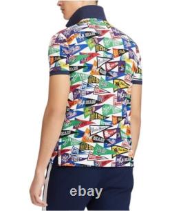 Polo Ralph Lauren Limited Edition Stadium Baseball Bears Pennant Polo Shirt New