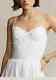 Polo Ralph Lauren Linen Top White Crochet Eyelet Peasant Cropped Bustier New Nwt