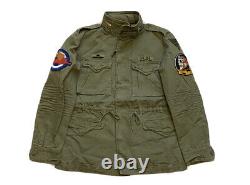 Polo Ralph Lauren M-65 Combat Military Army Skull Patch Field Jacket NWT Men's M