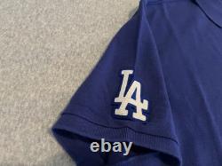 Polo Ralph Lauren MLB Los Angeles LA Dodgers Baseball Blue Bear Shirt Medium NWT
