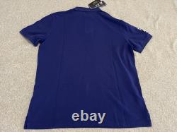 Polo Ralph Lauren MLB Los Angeles LA Dodgers Baseball Blue Bear Shirt Medium NWT