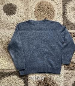 Polo Ralph Lauren Mallard Duck Sweater Men's 2XL Suede Elbow Patches NWOT Knit