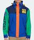 Polo Ralph Lauren Mckenzie Cp-93 Colorblock Spell Out Nylon Jacket Nwt Men's L