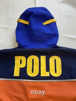 Polo Ralph Lauren McKenzie CP-93 Colorblock Spell Out Nylon Jacket NWT Men's L