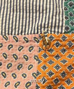 Polo Ralph Lauren Men Foulard Patchwork Multi Button Up Shirt Untucked Fit