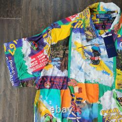 Polo Ralph Lauren Men Sportsman Expedition Rafting Button Dn Shirt Large Ltd Ed