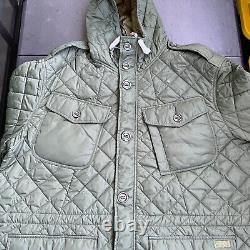 Polo Ralph Lauren Men's Big & Tall Quilted Combat Jacket 3XL 3XLT New Deadstock