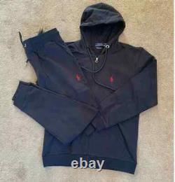 Polo Ralph Lauren Men's Black Full Zip Hoodie With Pant Size S, M, L, XL, XXL