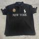 Polo Ralph Lauren Men's Black Polo-shirts Big Pony New York Chief Keef Polo