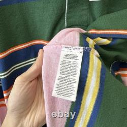 Polo Ralph Lauren Men's Classic Fit Rugby Long Sleeve Polo Shirt Pink Green $168