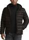 Polo Ralph Lauren Men's Down Full Zip Packable Hood Jacket Black Size 2xl Nwt