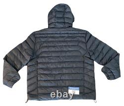 Polo Ralph Lauren Men's Down Full Zip Packable Hood Jacket Black Size 2XL NWT