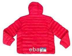 Polo Ralph Lauren Men's Down Full Zip Packable Hood Jacket Red Size 2XL NWT