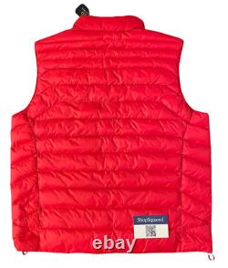 Polo Ralph Lauren Men's Down Pony Full Zip Packable Vest Red Size M New $188