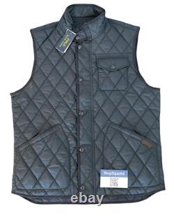 Polo Ralph Lauren Men's Down Quilted Vest Navy Size L NWT $228 Fast Ship