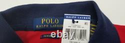 Polo Ralph Lauren Men's Nautical Crest Classic-Fit Stretch Mesh Polo Shirt Sz L